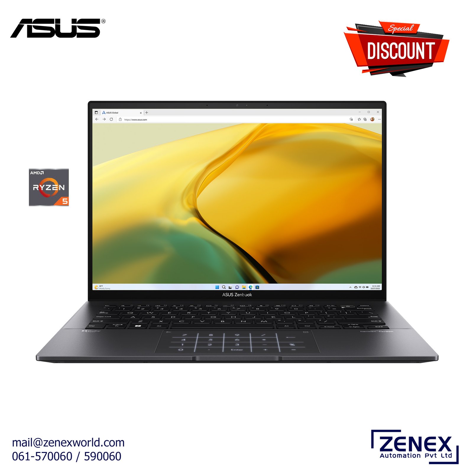 Zenex-a ASUS UM3402Y - Image 1