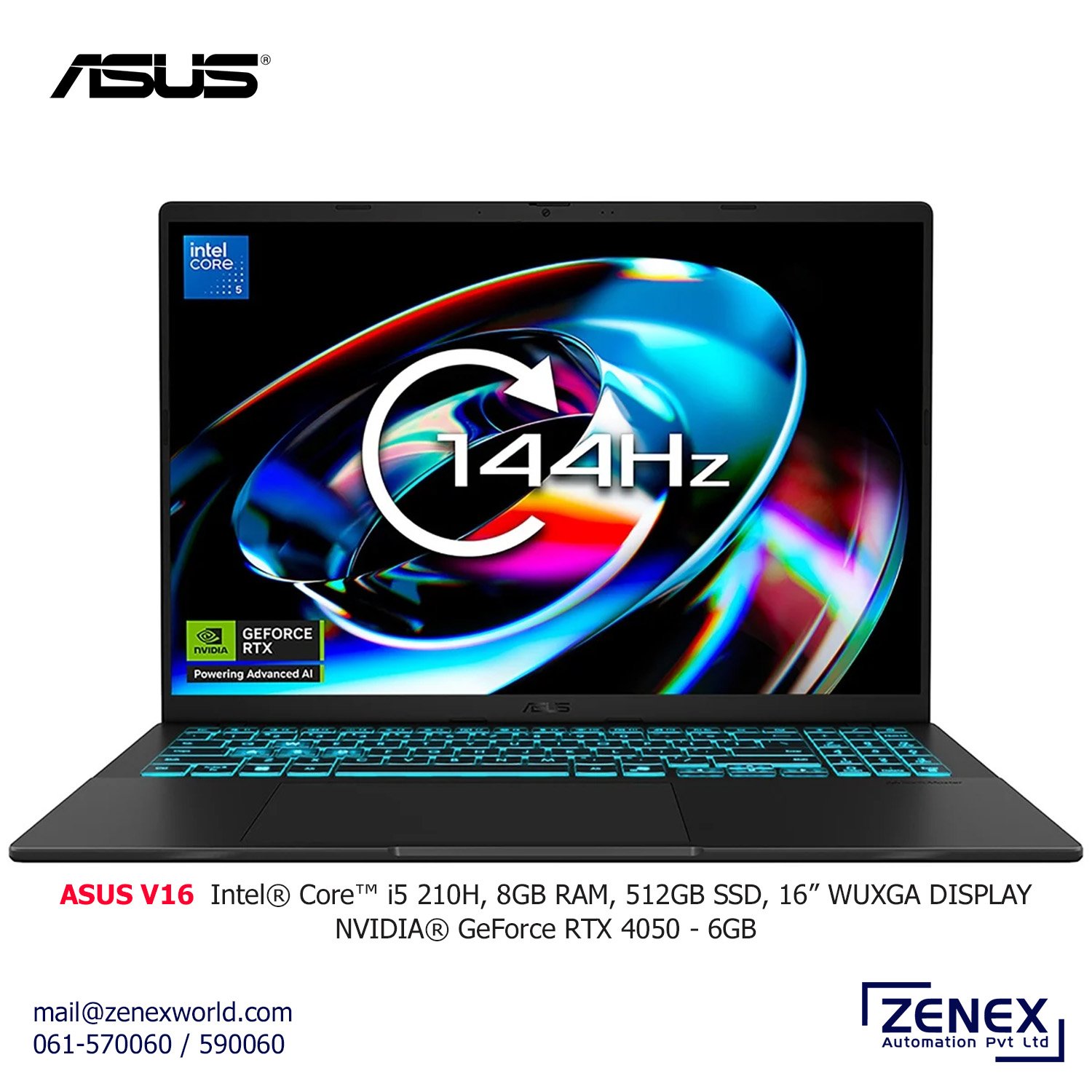 Zenex-Asus-V16-Intel5_1 ASUS V16 INTEL 5 - Image 1