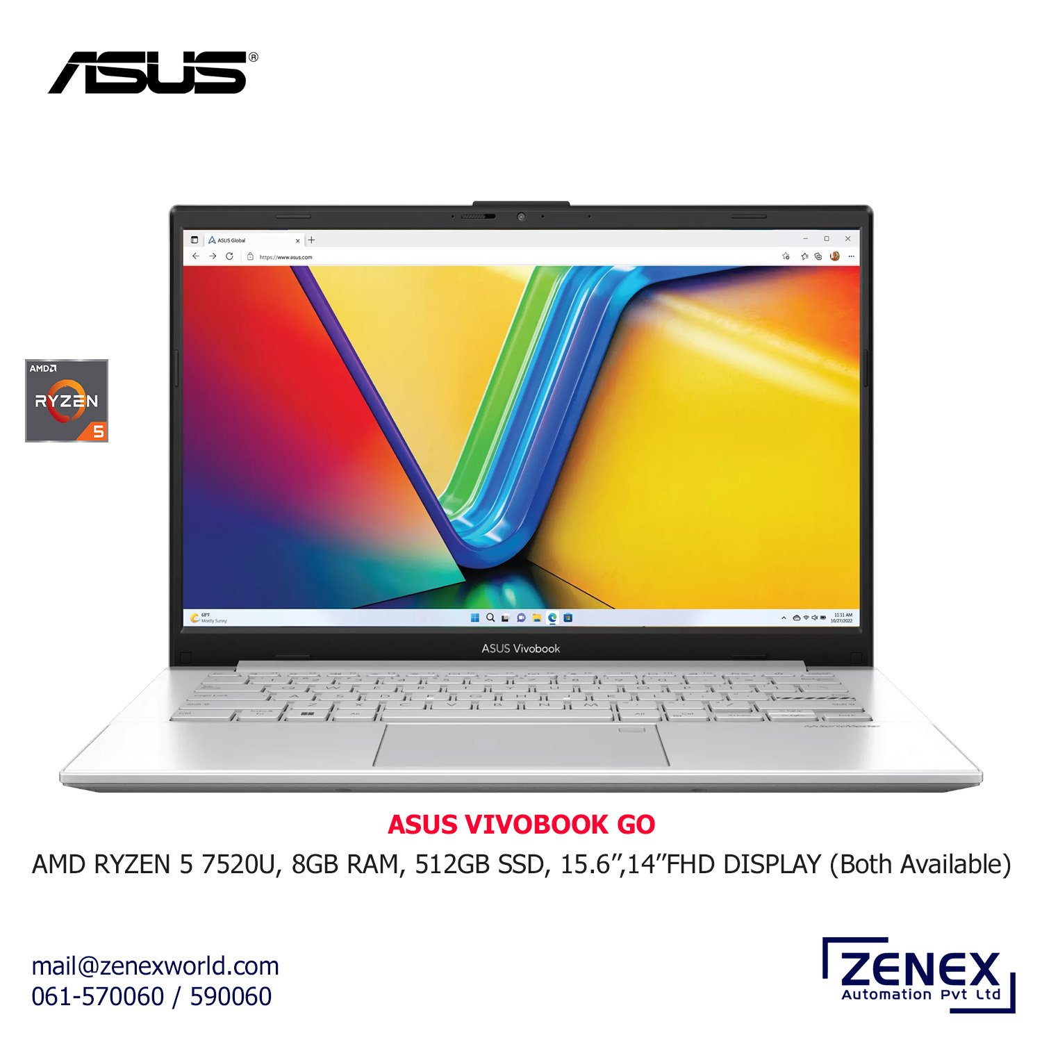 Zenex-Asus-VivoBook-Go-Ryzen5_1 ASUS VIVOBOOK GO 14 RYZEN 5 (E1504) - Image 1