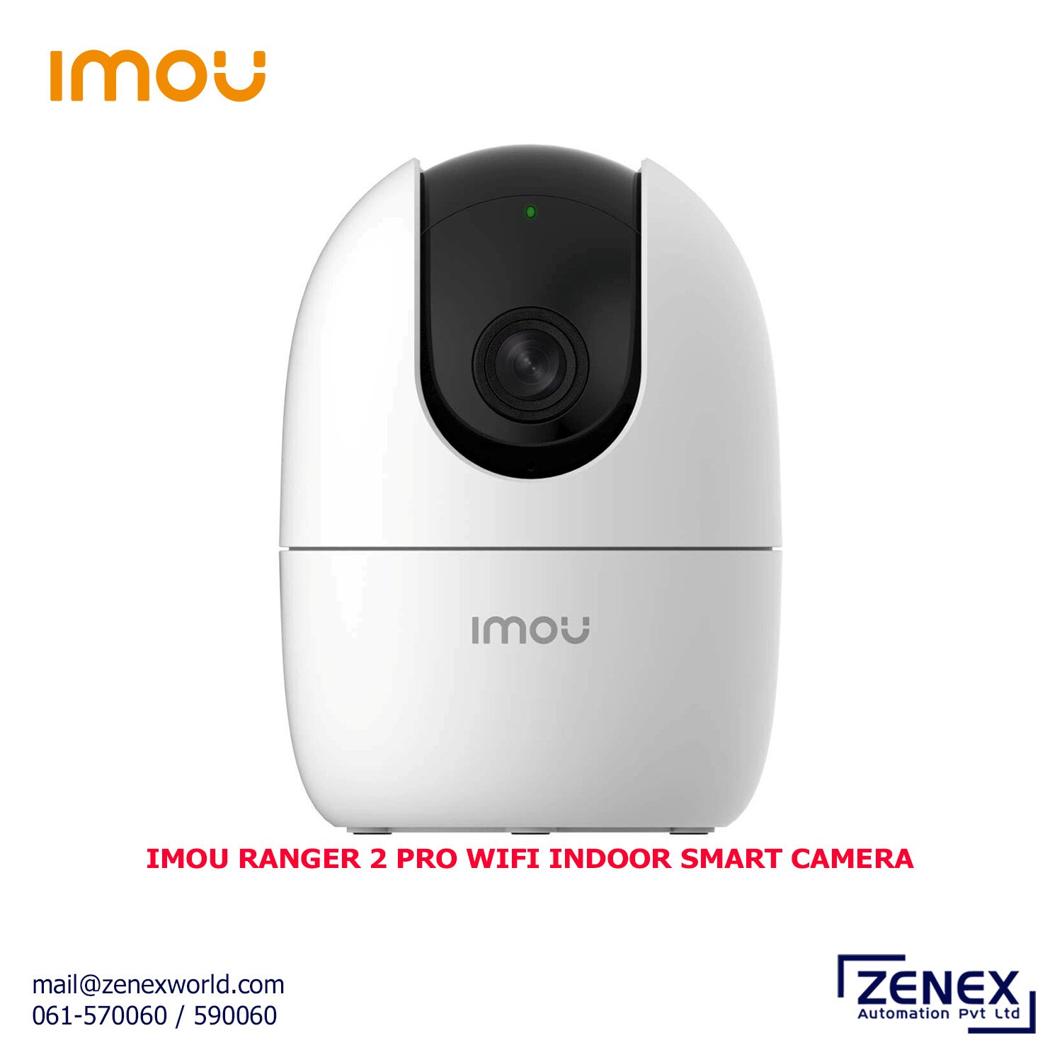 Zenex-Imou-Ranger-2-Pro-Wifi-Smart-Camera_1 IMOU RANGER 2 PRO INDOOR WIFI SMART CAMERA - Image 1