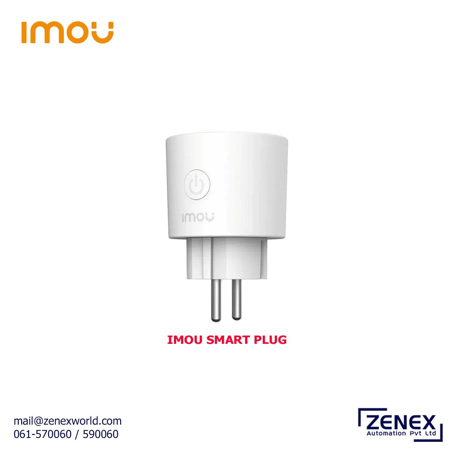 Zenex-Imou-Smart-Plug_1 IMOU SMART PLUG (CE1P) - Image 1
