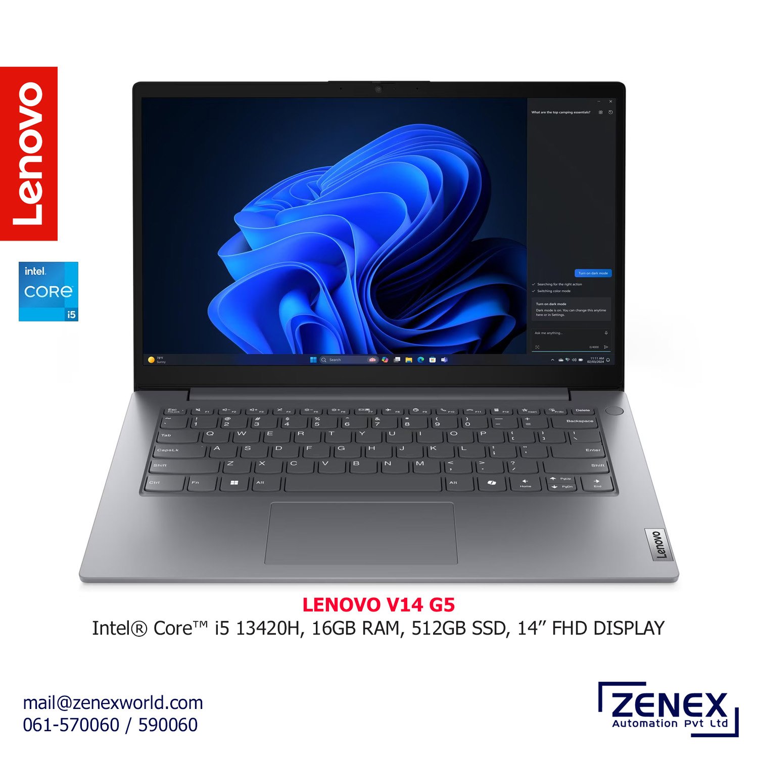 Zenex-Lenovo-V14-G5-INTEL5_1 LENOVO V14 G5 INTEL 5 - Image 1