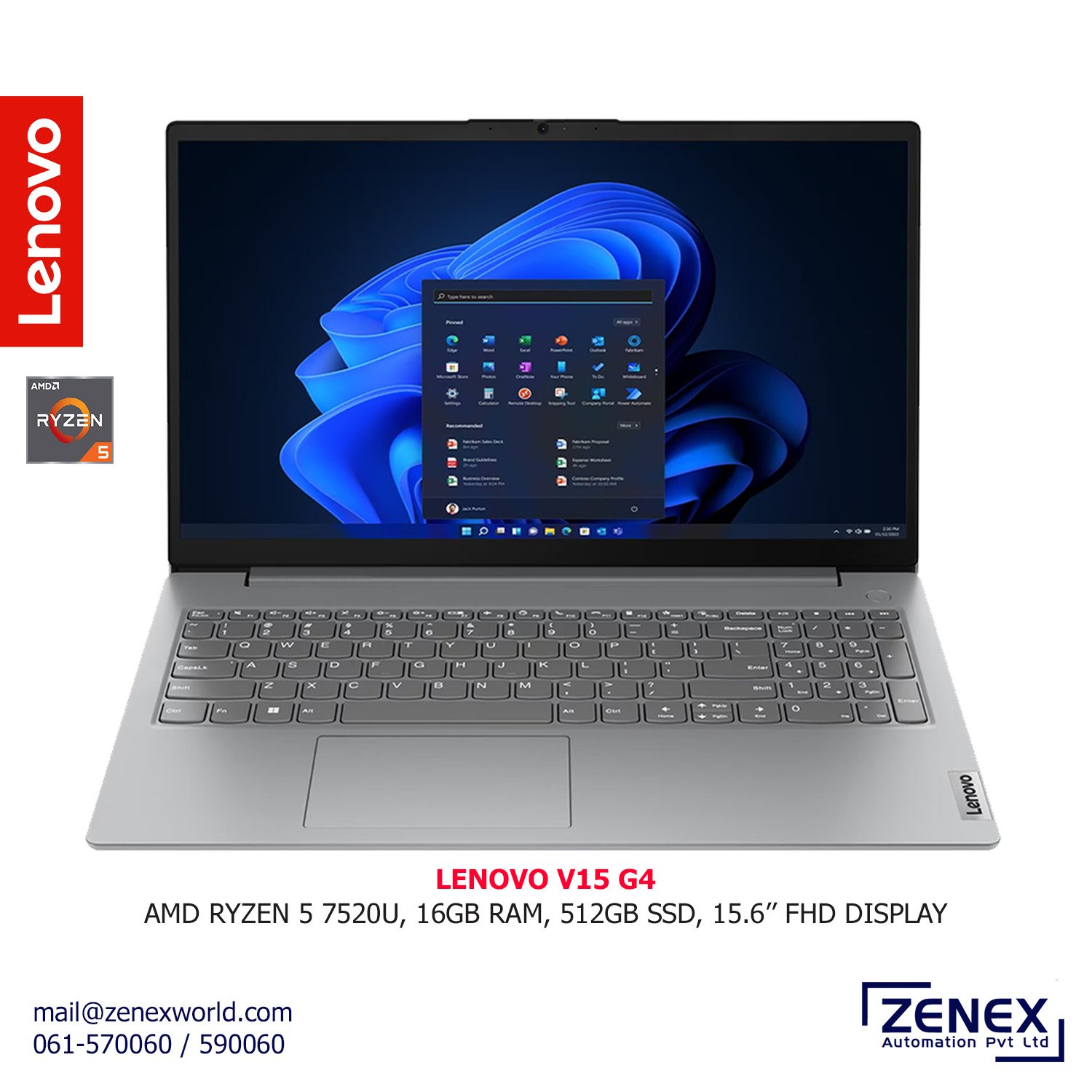 Zenex-Lenovo-V15-G4-RYZEN5_1 LENOVO V15 G4 RYZEN 5 - Image 1