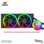 ANT ESPORTS ICE CHROMA 240MM BLACK AIO LIQUID COOLER