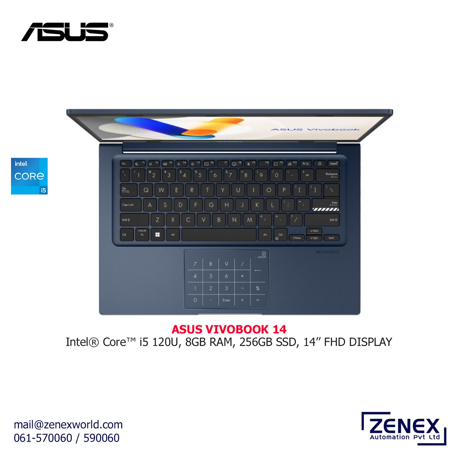 Zenex-Asus-VivoBook-14-Intel-5_1 ASUS VIVOBOOK 14 INTEL 5 - Image 1