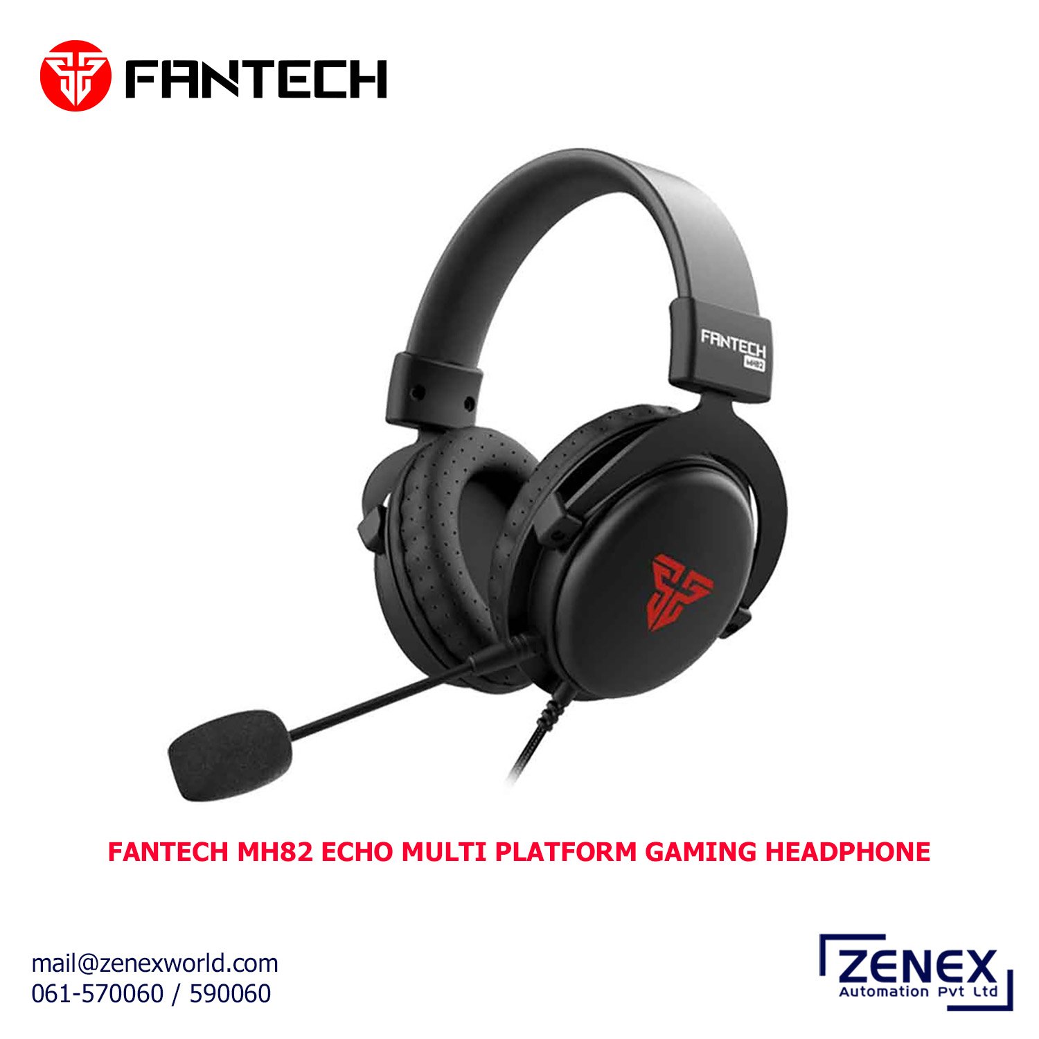 Zenex-Fantech-MH82-Echo-Multi-Platform-Gaming-Headphone_1 FANTECH MH82 ECHO MULTI PLATFORM GAMING HEADPHONE - Image 1