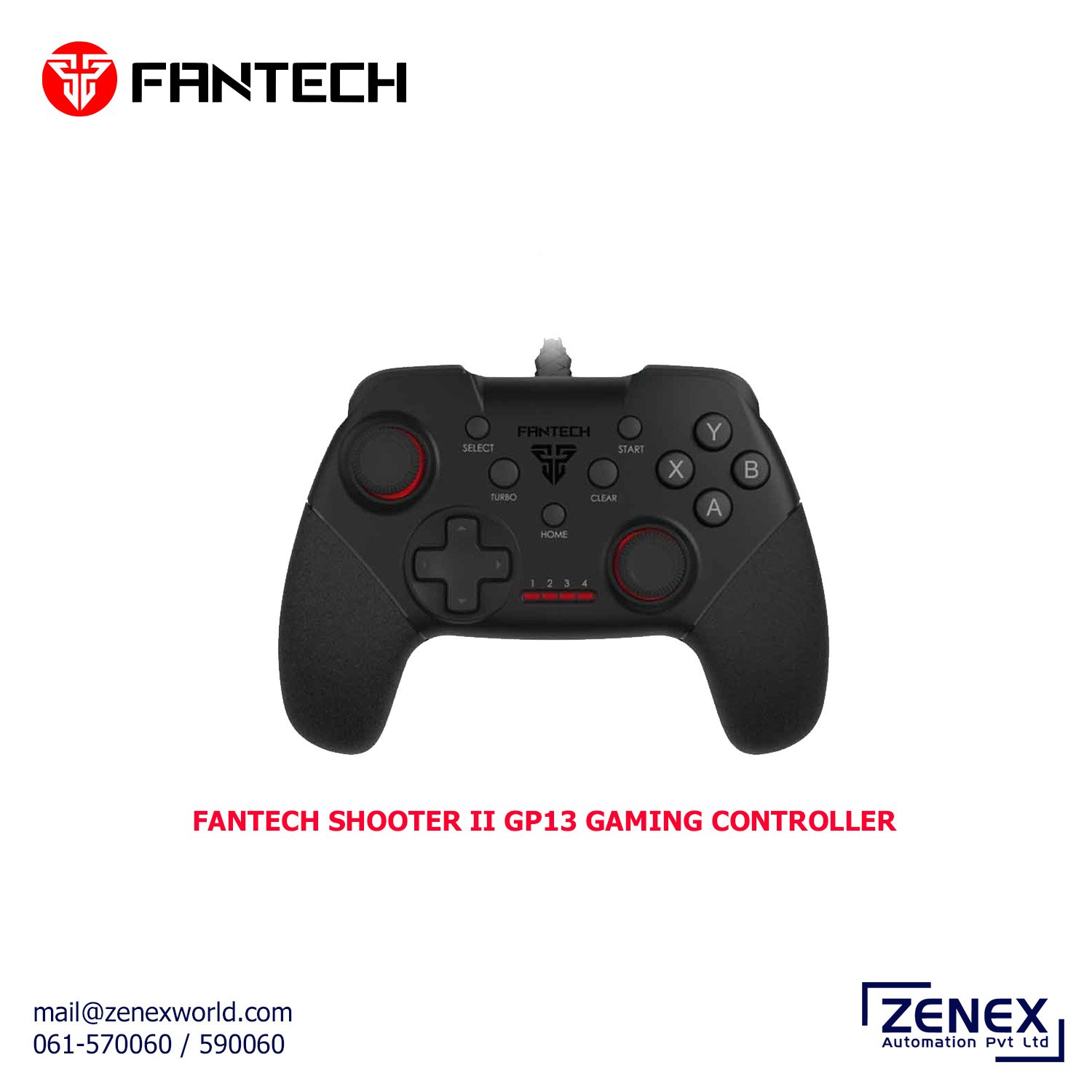 Zenex-Fantech-Shooter-II-Gp13-Gaming-Controller_1 FANTECH SHOOTER II GP13 GAMING CONTROLLER - Image 1