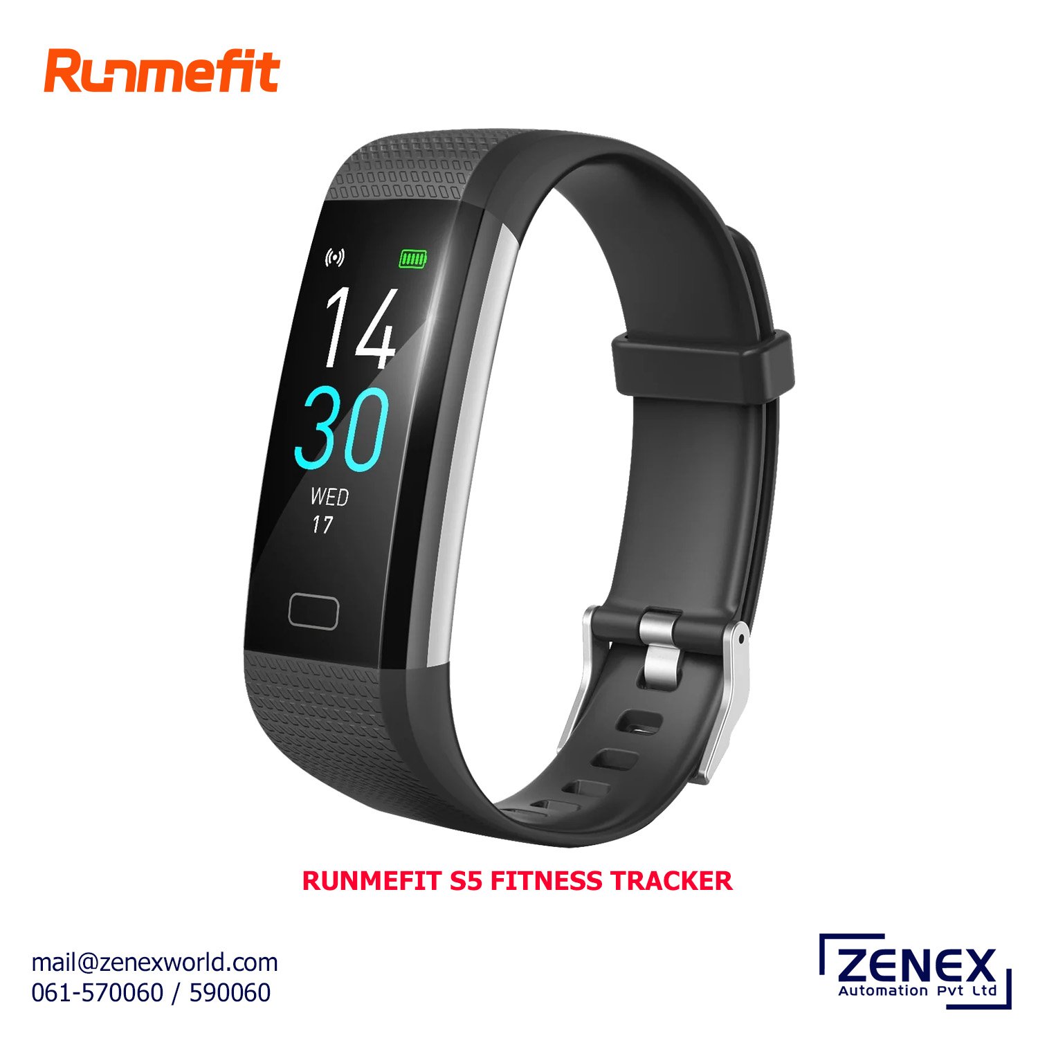 Zenex-Runmefit-S5-Fitness-Tracker_1 RUNMEFIT S5 FITNESS TRACKER - Image 1