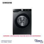 SAMSUNG 12KG FRONT LOAD WASHING MACHINE (WW12DG6B24ABIM)