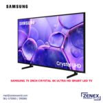 SAMSUNG 75 INCH CRYSTAL 4K ULTRA HD SMART LED TV