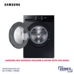 SAMSUNG 9KG FRONT LOAD WASHING MACHINE DRYER WITH AIR WASH - Image 3