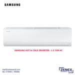SAMSUNG HOT & COLD INVERTER -1.5 TON AC (AR50F18C1RHNRC)