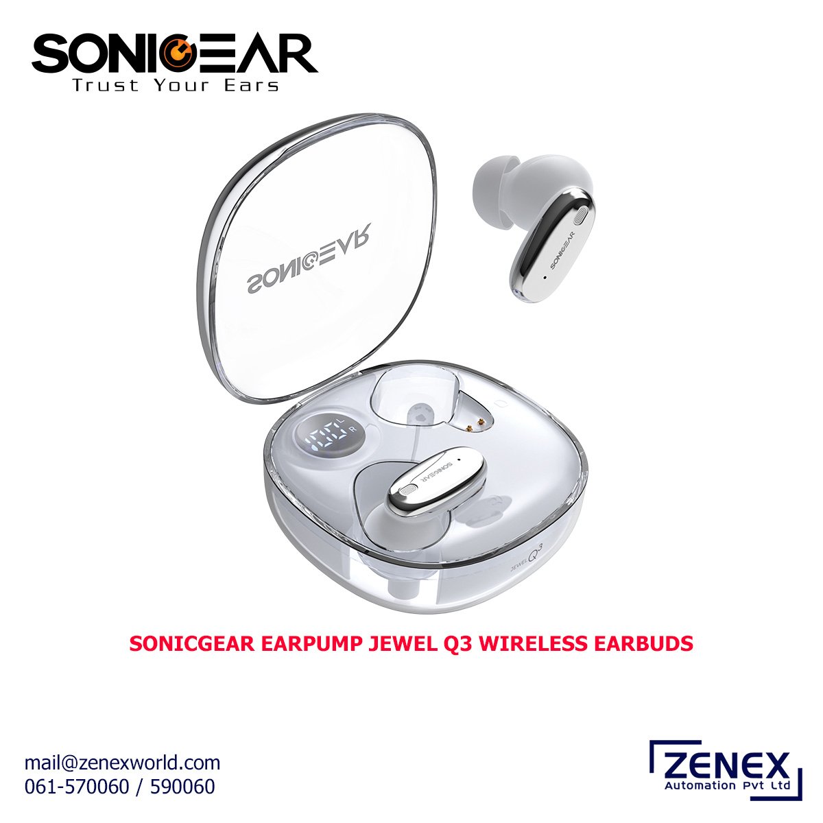 Zenex-Sonicgear-Earpump-Jewel-Q3-Wireless-Earbuds_1 SONICGEAR EARPUMP JEWEL Q3 WIRELESS EARBUDS - Image 1