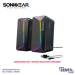 SONICGEAR IOX-2 STEREO BLUETOOTH SPEAKER