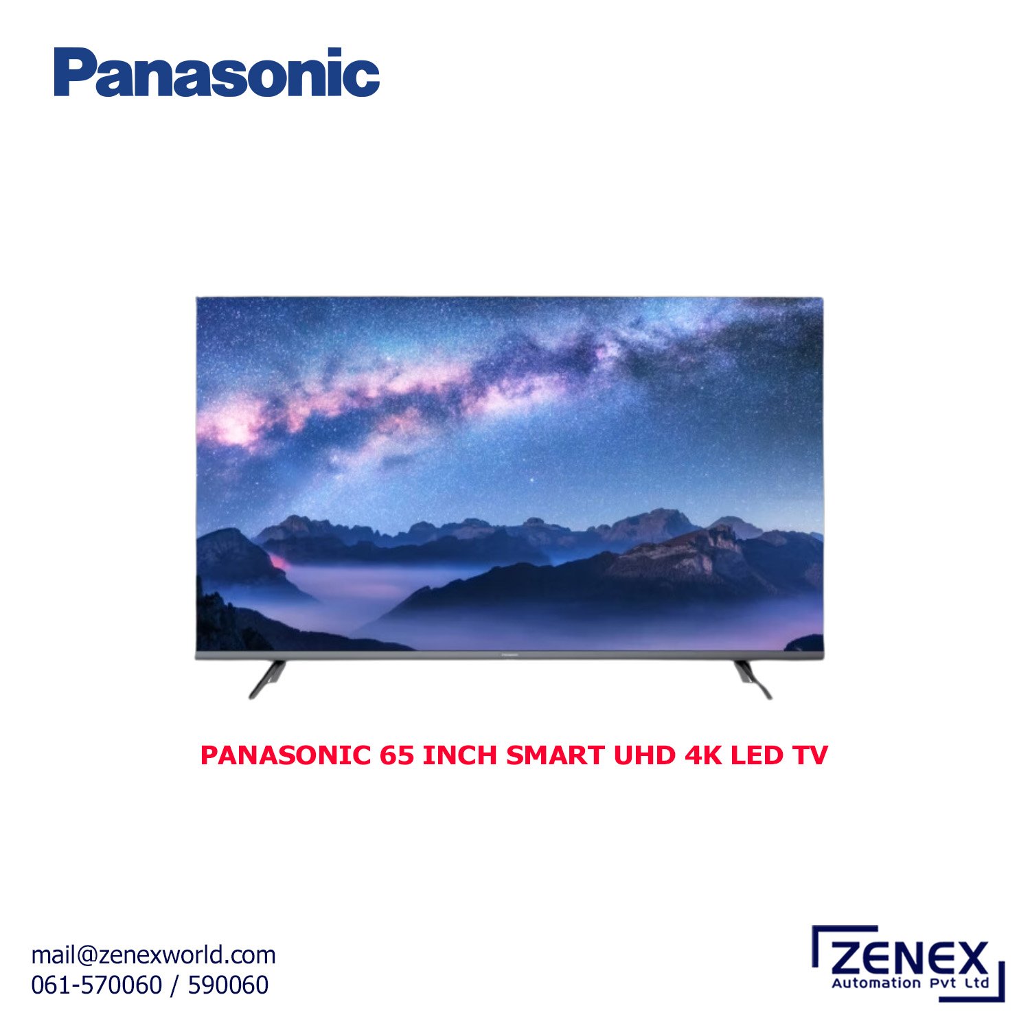 Zenex-Panasonic-65-Inch-Smart-UHD-4K-LED-TV_1 PANASONIC 65 INCH SMART UHD 4K LED TV (TH-65PX740N) - Image 1