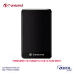 TRANSCEND 1TB STOREJET A3 USB 3.0 HARD DRIVE