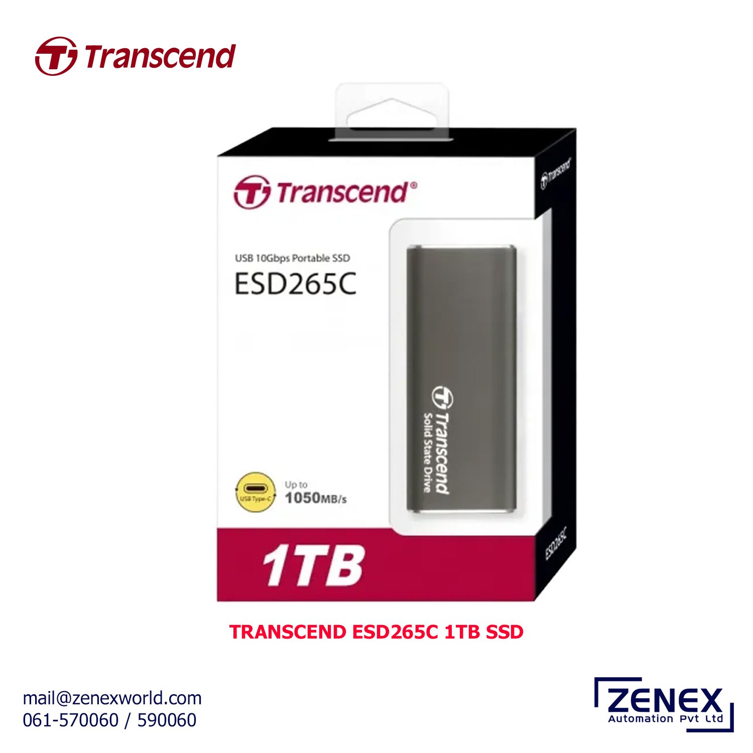 Zenex-Transcend-ESD265C-1TB-SSD_1 TRANSCEND ESD265C 1TB SSD - Image 1