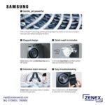 SAMSUNG 9KG FRONT LOAD WASHING MACHINE (WW90DG6U24AXIM) - Image 5