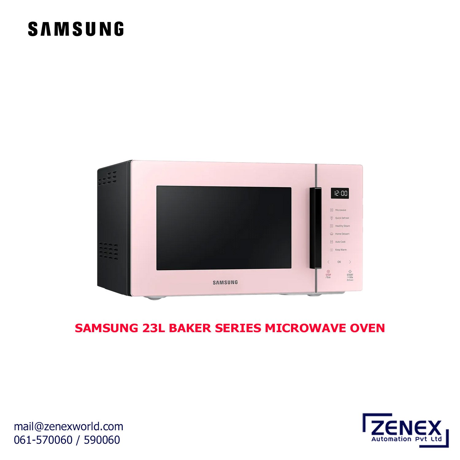Zenex-Samsung-23L-Baker-Series-Microwave-Oven_1 SAMSUNG 23L BAKER SERIES MICROWAVE OVEN - Image 1