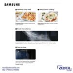 SAMSUNG 23L GRILL MICROWAVE OVEN (MG23A3515AK/IM) - Image 3